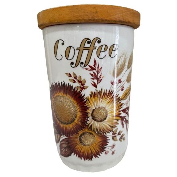 Vintage Lord Nelson Hand Crafted Pottery Coffee Canister - Picture 1 of 9